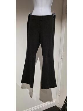 Pure Amici Women's Size Medium Black High Waisted Pull On Flare Athletic Pants